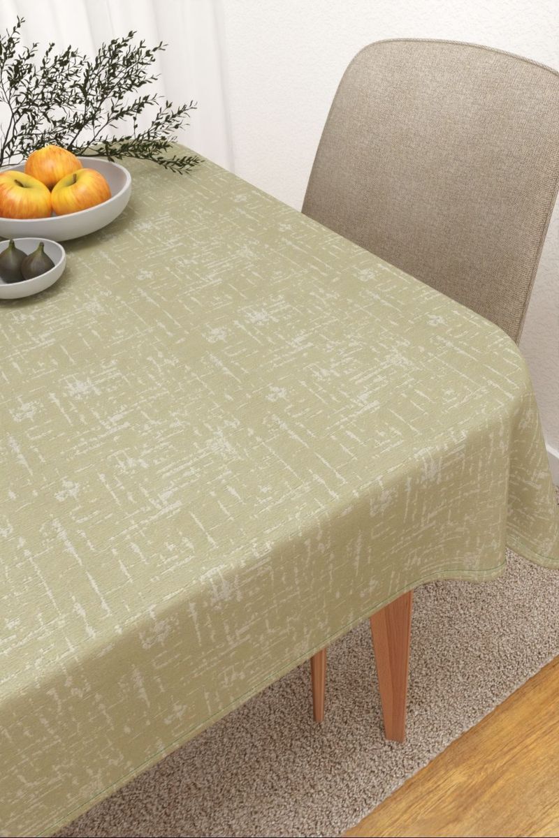 Tischdecke eckig in grün