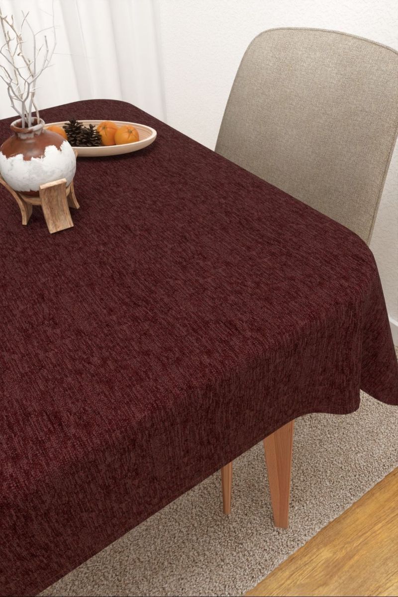 Tischdecke eckig in rot