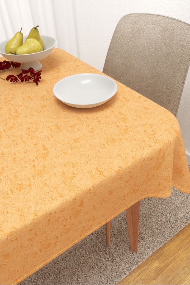 Tischdecke eckig in gelb