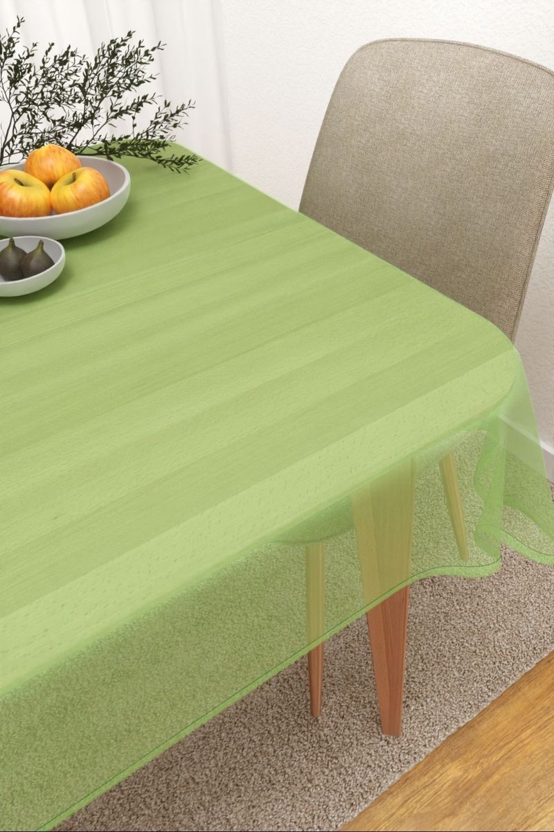 Tischdecke eckig in Grün