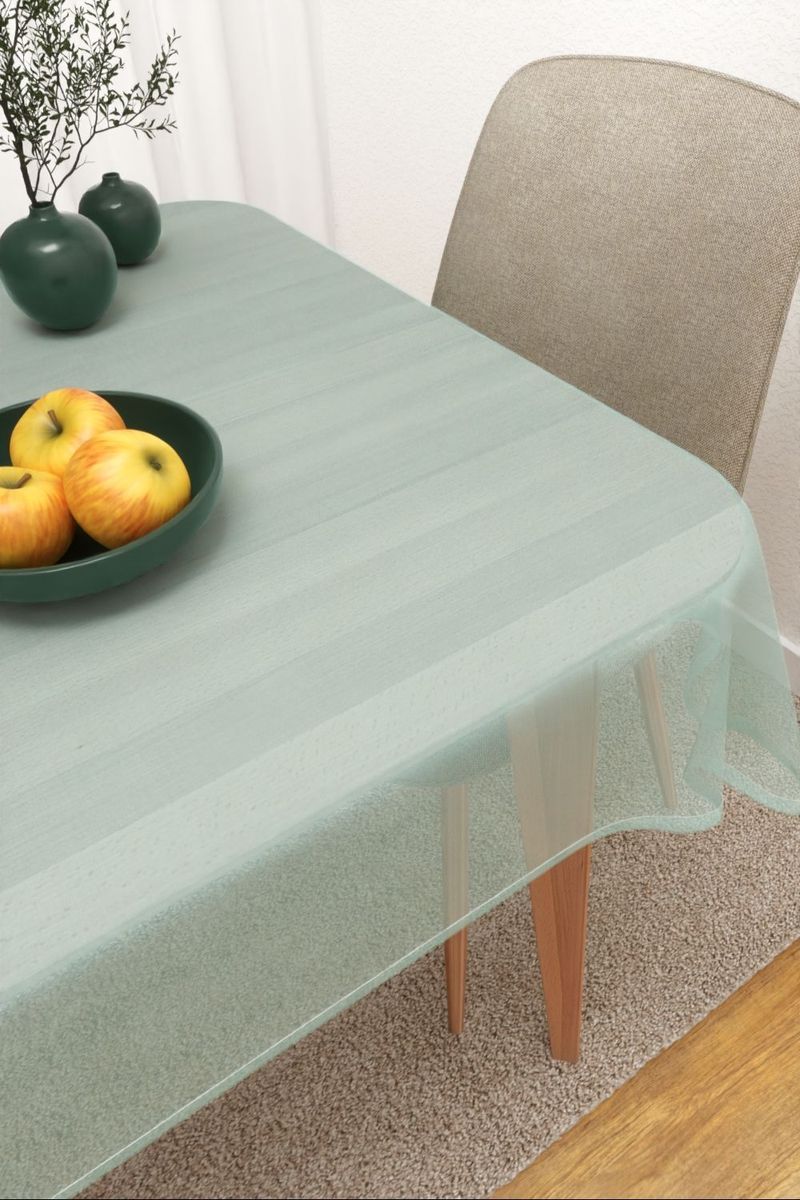 Tischdecke eckig in Blau