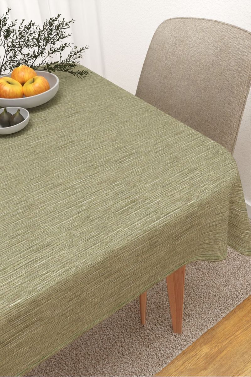 Tischdecke eckig in grün