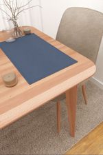 Vorschau Varto  #3J von Lysel - Platzdeckchen in weiß enzianblau