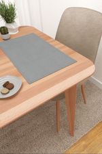 Vorschau Varto  #3J von Lysel - Platzdeckchen in weiß steingrau