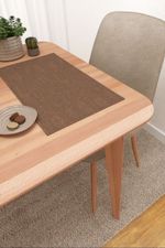 Vorschau Balancan  #3J von Lysel - Platzdeckchen in beigegrau rotgrau