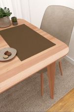 Vorschau Eliane #3J von Lysel - Platzdeckchen in beige rehbraun