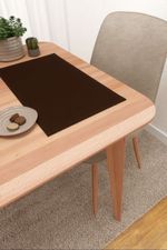 Vorschau Eliane #3J von Lysel - Platzdeckchen in beige schokobraun