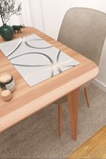 Vorschau Juuka #3J von Lysel - Platzdeckchen in sand steingrau