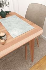 Vorschau Lida #3J von Lysel - Platzdeckchen in dunkelblau blaugrau