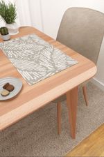 Vorschau Malete #3J von Lysel - Platzdeckchen in Cremeweiß Beigegrau