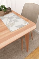 Vorschau Majana #3J von Lysel - Platzdeckchen in graubeige orangebraun