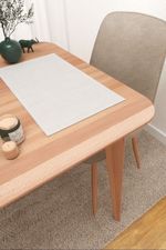 Vorschau Ninou #3J von Lysel - Platzdeckchen in hellgrau rohweiß