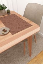 Vorschau Rosebud #3J von Lysel - Platzdeckchen in apfelgrün blassbraun