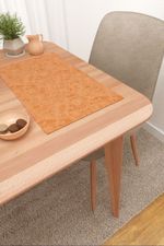 Vorschau Rosebud #3J von Lysel - Platzdeckchen in apfelgrün orangegelb