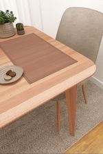 Vorschau Santani #3J von Lysel - Platzdeckchen in elfenbein blassbraun