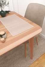 Vorschau Santani #3J von Lysel - Platzdeckchen in elfenbein cremeweiß