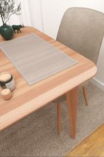 Vorschau Santani #3J von Lysel - Platzdeckchen in elfenbein hellgrau