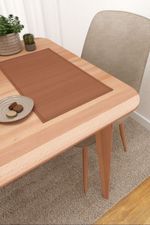 Vorschau Santani #3J von Lysel - Platzdeckchen in elfenbein rehbraun