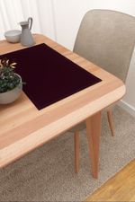 Vorschau Scuro #3J von Lysel - Platzdeckchen in dunkelbraun beere