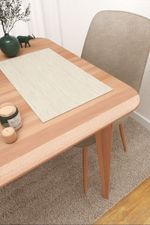 Vorschau Tijuana  #3J von Lysel - Platzdeckchen in graubraun perlweiß