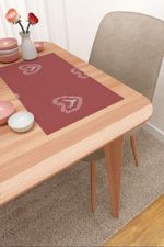 Vorschau Zahora #3J von Lysel - Platzdeckchen in beige rot