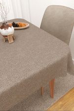 Vorschau Bavicora  #3J von Lysel - Tischdecke eckig in silbergrau hellbraun