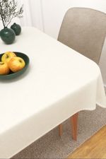 Vorschau Bavicora  #3J von Lysel - Tischdecke eckig in silbergrau perlweiß