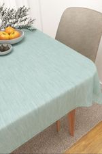 Vorschau Divo #3J von Lysel - Tischdecke eckig in Weiß Mintgrün