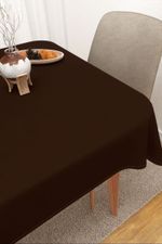 Vorschau Eliane #3J von Lysel - Tischdecke eckig in beige schokobraun