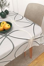 Vorschau Juuka #3J von Lysel - Tischdecke eckig in sand steingrau