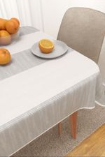 Vorschau Sirasso #3J von Lysel - Tischdecke eckig in Beige Grau