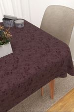 Vorschau Rosebud #3J von Lysel - Tischdecke eckig in apfelgrün aubergine