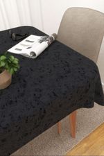 Vorschau Rosebud #3J von Lysel - Tischdecke eckig in apfelgrün nachtblau