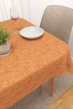 Vorschau Rosebud #3J von Lysel - Tischdecke eckig in apfelgrün orangegelb