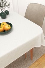 Vorschau Rosebud #3J von Lysel - Tischdecke eckig in apfelgrün weiß