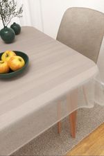 Vorschau Santani #3J von Lysel - Tischdecke eckig in blaulila hellgrau