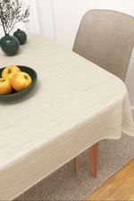 Vorschau Tijuana  #3J von Lysel - Tischdecke eckig in orange perlweiß