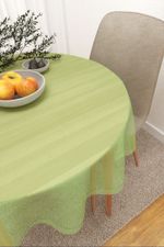 Vorschau Santani #3J von Lysel - Tischdecke rund in blaulila grün