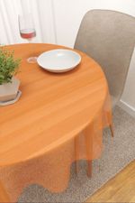 Vorschau Santani #3J von Lysel - Tischdecke rund in blaulila orange