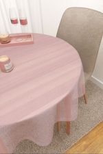 Vorschau Santani #3J von Lysel - Tischdecke rund in blaulila pastellviolett