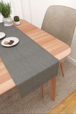 Vorschau Caliente #3J von Lysel - Tischläufer in ozeanblau steingrau