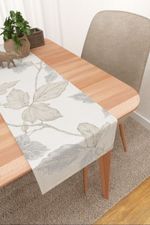 Vorschau Majana #3J von Lysel - Tischläufer in graubeige orangebraun