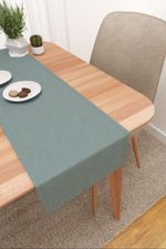 Vorschau Mazapil #3J von Lysel - Tischläufer in cremeweiß taubenblau