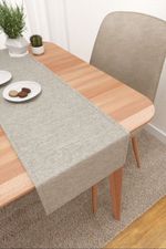 Vorschau Mazatlan #3J von Lysel - Tischläufer in schokobraun hellgrau