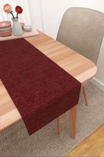 Vorschau Mazatlan #3J von Lysel - Tischläufer in schokobraun weinrot
