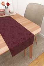Vorschau Rosebud #3J von Lysel - Tischläufer in apfelgrün bordeauxrot