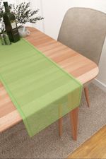Vorschau Santani #3J von Lysel - Tischläufer in kastanienbraun grün