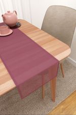 Vorschau Santani #3J von Lysel - Tischläufer in kastanienbraun purpur