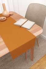 Vorschau Scuro #3J von Lysel - Tischläufer in blaugrau apricot