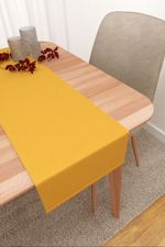 Vorschau Scuro #3J von Lysel - Tischläufer in blaugrau goldgelb